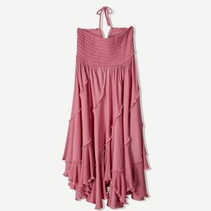 Vestido de Verano para Mujer 2025, Nuevo Vestido de Moda con Encaje Multicapa, Vestido Asimétrico Elegante con Tirantes Retro - Product Image 6