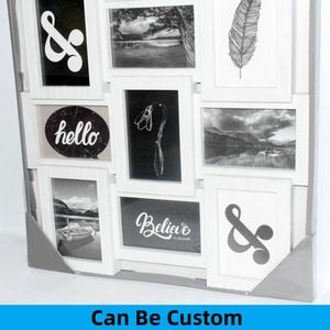 Commercio all'ingrosso di lusso di vetro di lusso cornice per foto di grandi dimensioni per famiglia sublimazione in plastica per Album accessori - Product Image 3