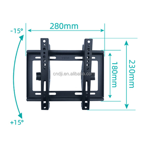 Supporto <span class=keywords><strong>Tv</strong></span> a parete staffe con inclinazione Function14-42 <span class=keywords><strong>pollici</strong></span> supporto per <span class=keywords><strong>Tv</strong></span> montaggio supporto Lcd - Product Image 4