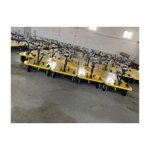 China Hot Sale Warehouse Carrying Transport Cart Big Capacity 1ton/2ton Battery Electric Loading <b>Trolley</b> With Seat - Product Image 4
