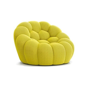 Small Apartment Football Single <b>Sofa</b> Cross-Border Compression Lazy Bubble <b>Sofa</b> Reclining Sleeping Features <b>Sponge</b> Set Included - Product Image 2
