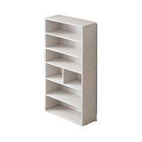 Étagère multicouche simple et support de rangement moderne pour la bibliothèque de salon domestique au sol pour l'application scolaire