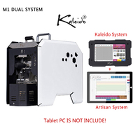 Pemanggang Kopi Listrik Kaleido M1 Dual 400g Tanpa Asap dari Baja Anti Karat untuk Penggunaan di Luar Ruangan, Mobil, dan Rumah Tangga untuk Biji Kopi Kecil