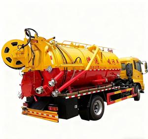 Camion d'aspiration des eaux usées municipales Euro 3, 9000 litres, 9 tonnes, 4x4, à réponse rapide - Product Image 5