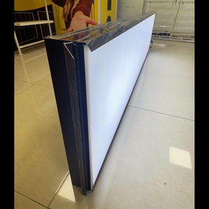 Letrero <span class=keywords><strong>LED</strong></span> Acrílico de <span class=keywords><strong>4</strong></span> Pies/122 cm, Rectangular, de una Sola Cara, Caja de Luz Publicitaria Impermeable, Letrero de Aluminio para Montaje en Pared para Exteriores - Product Image 2