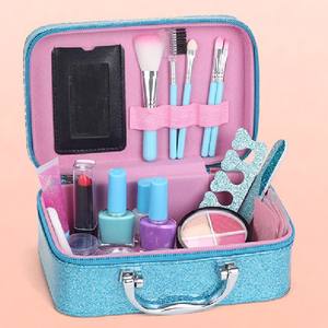 Juguetes <span class=keywords><strong>de</strong></span> <span class=keywords><strong>maquillaje</strong></span> lavables para niños y niñas, juguete cosmético Real <span class=keywords><strong>de</strong></span> <span class=keywords><strong>Frozen</strong></span>, conjunto <span class=keywords><strong>de</strong></span> <span class=keywords><strong>maquillaje</strong></span> no tóxico, tocador - Product Image 6