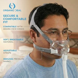 Cinghia di Ricambio per Copricapo CPAP di Grado Medicale Migliora la <span class=keywords><strong>maschera</strong></span> <span class=keywords><strong>Respironics</strong></span>; Essenziale - Product Image 1