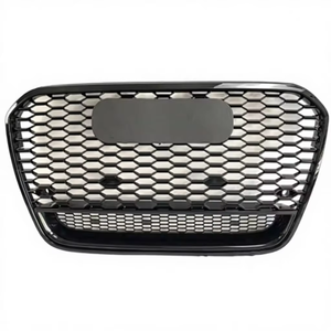 Grille <span class=keywords><strong>avant</strong></span> <span class=keywords><strong>RS6</strong></span> noire de Style RS à bon <span class=keywords><strong>prix</strong></span> d'usine pour <span class=keywords><strong>Audi</strong></span> A6 C7 2012 ~ 2014 - Product Image 5