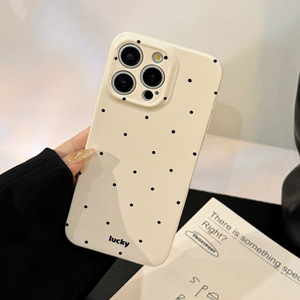 Funda de teléfono Ins Dots Style Fashion Women Girl <span class=keywords><strong>para</strong></span> <span class=keywords><strong>iPhone</strong></span> 16 15 14 13 12 11 Protector de cuatro esquinas a prueba de golpes - Product Image 1