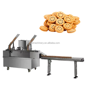 <span class=keywords><strong>Emporte</strong></span>-pièce industriel à la noix de coco Matcha <span class=keywords><strong>Confiture</strong></span> Fromage Beurre d'arachide Machine à biscuits sandwich ours - Product Image 1
