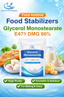 Stabilisants et épaississants de qualité alimentaire, monostéarate de glycérol E471 DMG90%