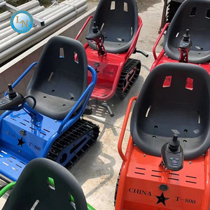 Famoso Vehículo de Juguete Eléctrico para Niños, Tipo Tanque Pequeño con Orugas, para Diversión en Arena y Césped, Todoterreno - Product Image 5