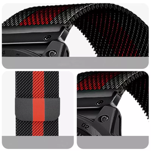 Bracelets de montre en métal milanais magnétique à dégagement rapide en acier inoxydable de haute qualité 22 mm 26 mm pour Garmin Fenix7X Pro/<span class=keywords><strong>Fenix5</strong></span> 8 - Product Image 5