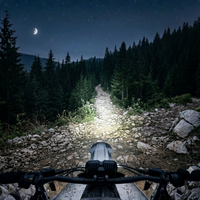 Heybike Villian Baja Light, phare LED à double lentille Trontech 3 broches Plug & Play pour moto tout-terrain électrique, étanche IP67