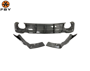 Nuovo Diffusore Labbro Paraurti Posteriore Stile FD di Alta Qualità in Fibra di Carbonio per <span class=keywords><strong>Audi</strong></span> RS6 C8 <span class=keywords><strong>A6</strong></span> <span class=keywords><strong>Avant</strong></span> Wagon 2019-2021 - Product Image 2