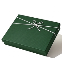 Boîtes rigides élégantes et écologiques pour l'emballage de foulards, de vêtements et de cadeaux, personnalisables, recyclables, en carton