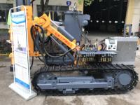 Foreuse DTH automotrice sur chenilles haute performance à moteur diesel pour puits d'eau, profondeur 20m