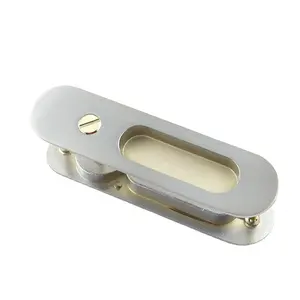 Serrure de porte coulissante en alliage de Zinc, 10 pièces, pour porte en bois