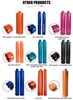 Foret diamanté sinterisé sur mesure, tranchant et durable, pour maçonnerie sèche et béton, segment turbo soudé au laser, longueur 8-1000mm, 450mm