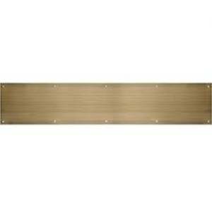 RHETECH Plaque de coup de pied de porte résidentielle en acier inoxydable 304 Plaque de signalisation de 8 pouces Calibre 20 Plaque de coup de pied de porte 35-45mm - Product Image 3