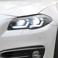 Ensemble de phares LED KGKB pour BMW Série 5 F10 F11 F18 525i 530i 535Li 2011-2017, style Spoon, double lentille de projecteur, Plug & Play