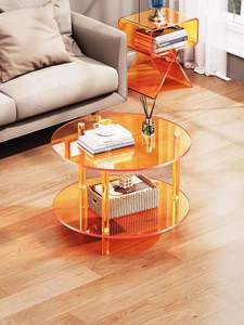 طاولة مخصصة بجانب السرير خزانة جانبية شفافة لغرفة النوم وغرفة المعيشة استخدام الأثاث المنزلي - Product Image 5