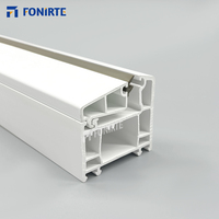 Profils en plastique Upvc Windows d'extrusion de fenêtre de PVC favorable à l'environnement de 60MM