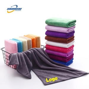 Toalla de algodón 100%, color sólido para hoteles y casas, duradera, hipoalergénica, fácil de limpiar, toallas absorbentes para hoteles - Product Image 1
