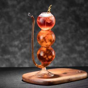 كؤوس كوكتيل إبداعية رائجة البيع من الكريستال الشفاف بتصميم فريد، أكواب شرب ممتعة للحانات والحفلات - Product Image 1