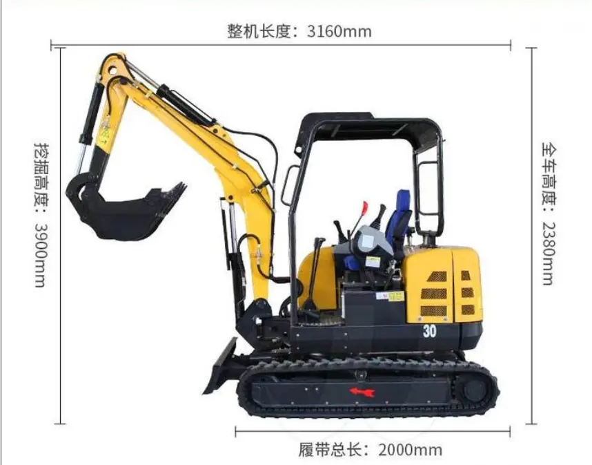Construction Vehicle Crane Mini Metal Engineering Crawler RC Excavator china