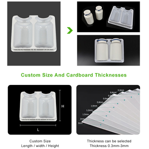 Emballage de plaquettes de médicaments en <span class=keywords><strong>plastique</strong></span> pliables, personnalisables en taille et en couleur, à prix avantageux, pour pilules, OEM/ODM disponible - Product Image 6