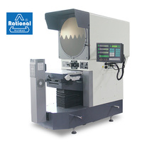 Projecteur de profil horizontal optique à image erecte de haute précision certifié CE par un fabricant rationnel, résolution 0,5 m, grossissement 10X-100X