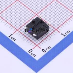 GT-TS089B-H043-L1 Tactile Switch SMD-4P,6x6mm Switch Single Pole Single Throw Round Button Vertical Mount 6mm - Product Image 2
