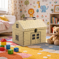 Nouveaux bagages en papier 2026 ou bagages en carton pour enfants ou boîtes en papier en forme de maisons