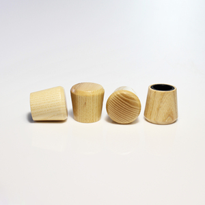 Flacons vaporisateurs portables haut de gamme en bois massif cylindriques et carrés, légers, écologiques, à visser, avec logo personnalisé, vente en gros - Product Image 5