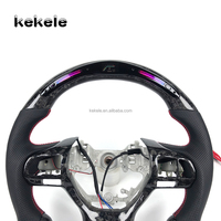 Volant personnalisé en fibre de carbone forgée avec LED RPM pour Lexus IS250 IS350 ISF RC GSF RX CT LS ES GS 2015-2023