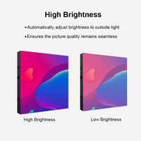 Écran LED d'affichage extérieur flexible en fer, résistant à l'eau IP65, couleur pleine, 1080P, Adobe RGB 98%, garantie de 3 ans