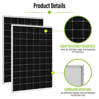 Panneaux solaires 550W Module PV en silicium monocristallin demi-cellule 500W 550W 600W 670W Modules photovoltaïques