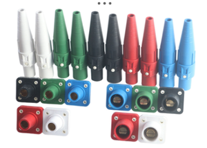 Conectores Eléctricos Cam Lock de 150A, 200A, 400A, IP44, Seis Colores Completos, Adecuados para Cajas de Distribución de Energía Temporal en Escenarios, Audio e Industria - Product Image 3