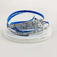 Lampu Strip LED Zigzag 5V 12V Bentuk S Smart White Black Board 60D 84D 96D WS2811 WS2812 RGBW RGBIC RGB untuk Papan Huruf