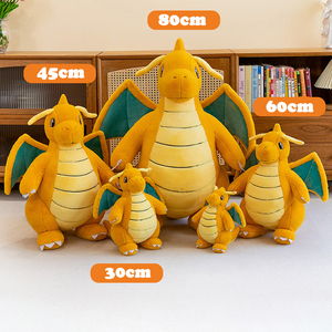Peluche de Pokémon Dragonite, Peluche de <span class=keywords><strong>Conejo</strong></span> de Gran Tamaño 45/60/80cm, Peluche de Pokémon, Animal de Peluche, Regalo Suave - Product Image 2