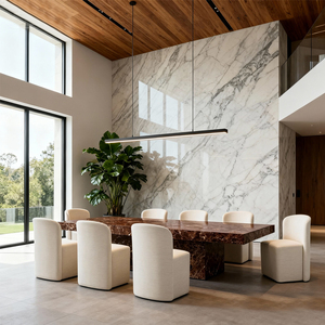 Juego de Muebles de Comedor de Lujo para Hotel de Cinco Estrellas, Mesa y Sillas para Restaurante, Apartamento o Resort - Product Image 3