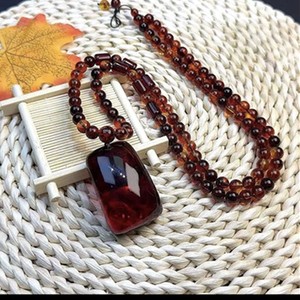 YL Red Blood Po Hand Card Blood Po Slub Perhiasan Pria Wanita Tanpa Lubang Merek Fashion <span class=keywords><strong>Manik-Manik</strong></span> Tetesan Air Liontin Buddha Maitreya - Product Image 6