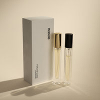Flacons de parfum en verre vides avec logo personnalisé, flacon de parfum de luxe de 10 ml avec boîte, atomiseur de parfum de voyage