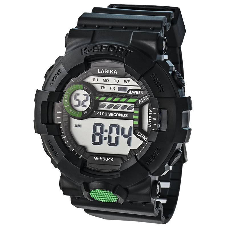 สีเขียวดำ