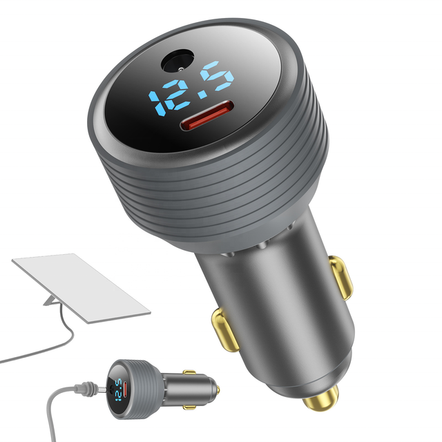 New MINI Digital Display DC Boost 30V3A 90W High Power Turbo Cigarette Lighter Car Charger