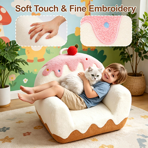 Sofá Infantil de Fábrica, Silla de Descanso <span class=keywords><strong>para</strong></span> Bebés, <span class=keywords><strong>para</strong></span> Sala de Estudio, <span class=keywords><strong>para</strong></span> <span class=keywords><strong>la</strong></span> Hora del Almuerzo, con Diseño de Dibujos Animados, <span class=keywords><strong>para</strong></span> Lectura, Compresión al Vacío, sin Marco, de Espuma - Product Image 3