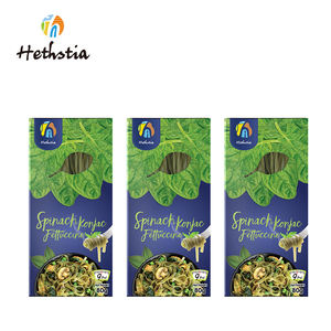 Venta caliente Konjac Fettuccine Fideos Custom Low Carb Comida instantánea sin azúcar <span class=keywords><strong>Konnyaku</strong></span> Halal Shirataki Fideos - Product Image 5