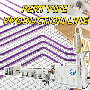 Ligne de production de machines à fabriquer des tuyaux en PERT plastique par injection, 1 à 5 couches, <span class=keywords><strong>pour</strong></span> chauffage par le sol, machine à tuyaux PEX-B PERT - Product Image 1