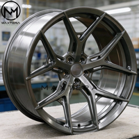Jantes de voiture de tourisme Maxtera forgées sur mesure de style HF5 pour Porsche 911 BMW Corvette Camaro Mustang Tesla Lexus 370Z GT-R en alliage